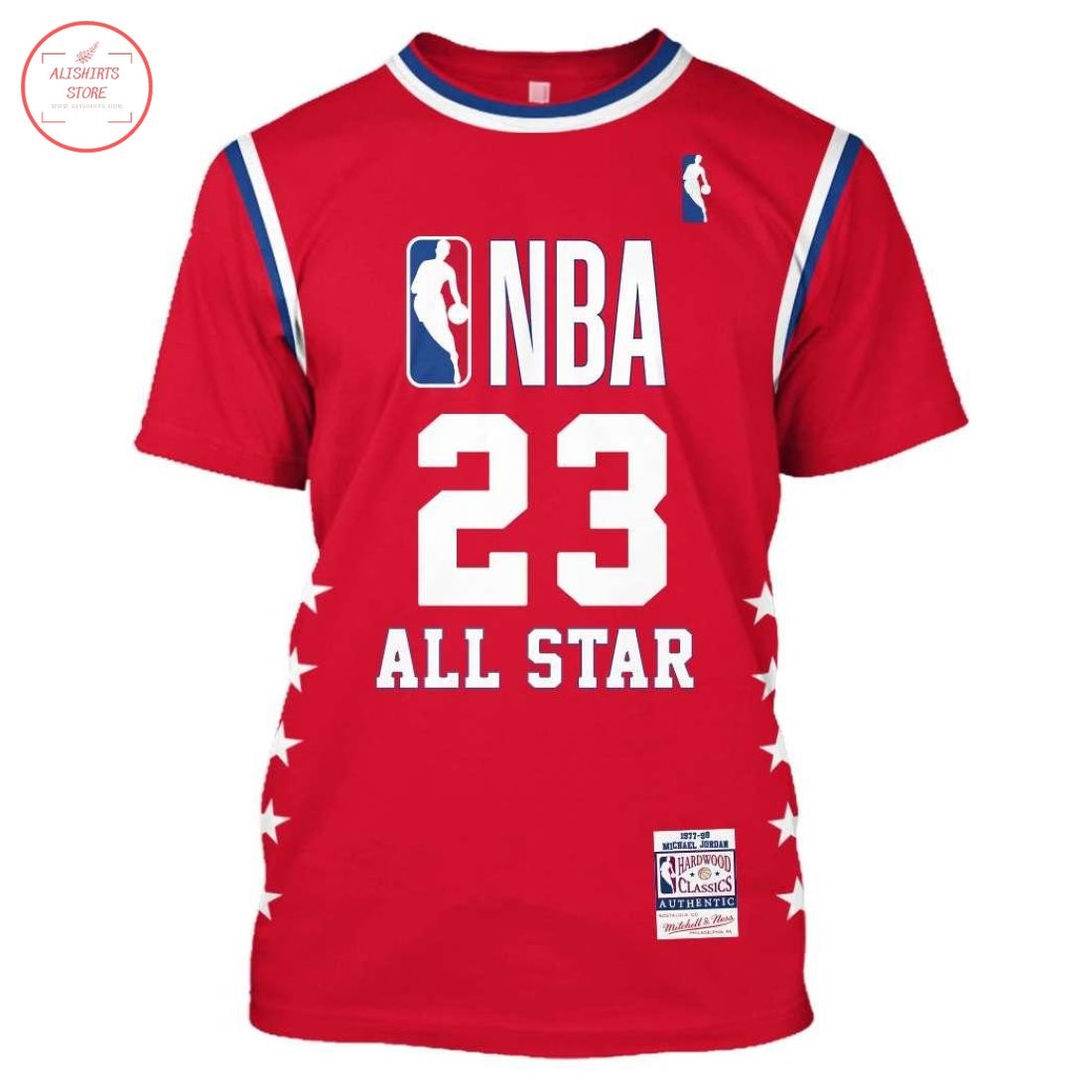 Michael Jordan 23 All Star NBA Shirt
